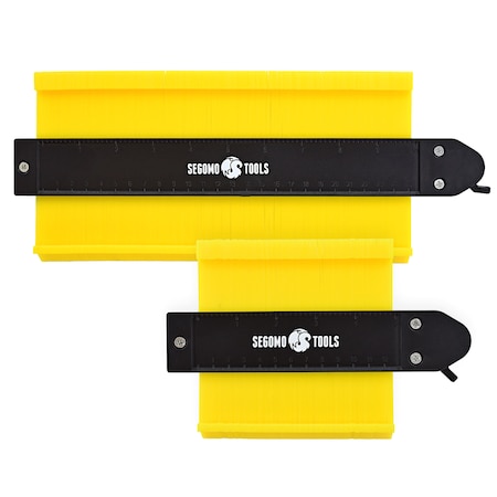 Segomo Tools 2 Piece 5" & 10" Contour Profile Locking Gauge & Shape Duplicator Pack GTY-HF448 &441